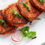 Salmon Sweet Potato cakes