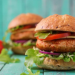 Turkey veggie burger