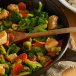 Veggie and rice stir fry