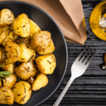 Roasted Potatoes with olive oil and rosemary