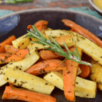 Roasted Potatoes, parsnips, and carrots