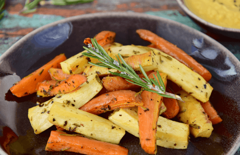 Roasted Potatoes, parsnips, and carrots