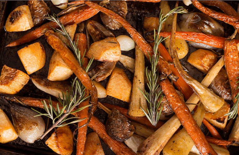 Roasted vegetables