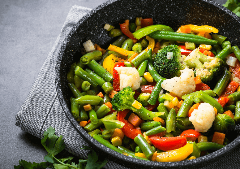 Broccoli rainbow ricotta