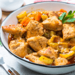 chicken stew with veggies