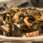 sautéed garlic collard greens with bacon