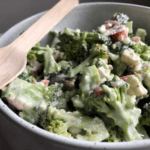 Broccoli salad with mayo