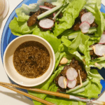 Asian BBQ Tempeh Lettuce Wraps