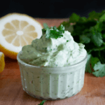 Honey Cilantro Yogurt Dip