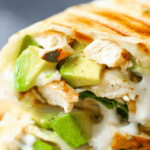 Chicken Avocado Ranch Burrito