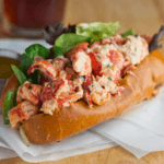 Lobster Roll with Greek yogurt dressing