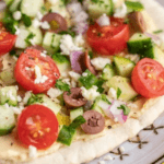 Loaded Hummus Pitas