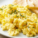 Creamy Cottage Cheese Scrambled Eggs