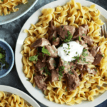 Easy Beef Stroganoff