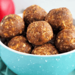 Apple Pie Energy Balls in a bowl