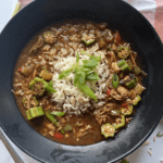 Traditional Gumbo with okra