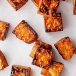 Marinated Baked Tempeh bites