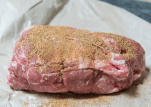 seasoned pork shoulder
